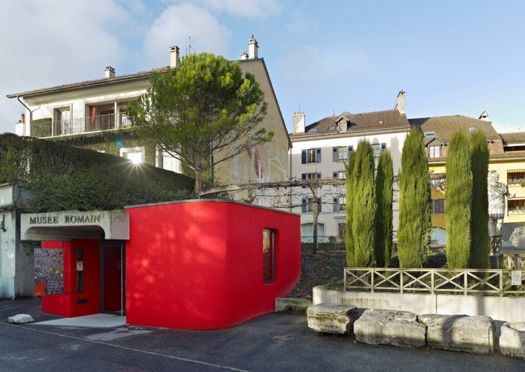 Entrée du Musée Romain de Nyon